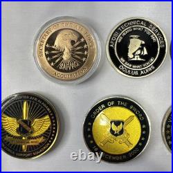 Amazing 23 Challenge Coins. USAF. Awarded By Commander And The Prestigious. USA