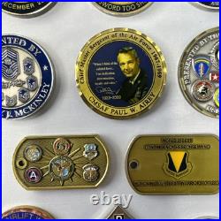Amazing 23 Challenge Coins. USAF. Awarded By Commander And The Prestigious. USA