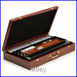 American Mahjong Set, Koi Fish with Wooden Case