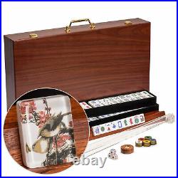American Mahjong Set Little Birdie with Wooden Case
