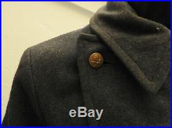 An Original WW2 Dated Military Blue Great Over Coat RAF Uniform Air Force (5241)