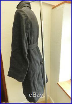 An Original WW2 Dated Military Blue Great Over Coat RAF Uniform Air Force (5241)