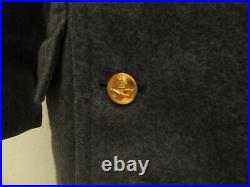 An Original WW2 Dated Military Blue Great Over Coat RAF Uniform Air Force (5442)