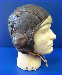 Army Air Corps 8th Air Forces Type B-6 High Altitude Helmet