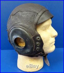 Army Air Forces Type A-11 Intermediate Flying Helmet-rare Ex Large Size