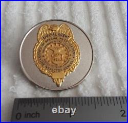 Authentic Air Force Afosi Special Investigations Space Team Rare Challenge Coin