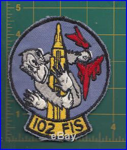 Authentic Air Force USAF 102nd Fighter Interceptor Squadron, F-102
