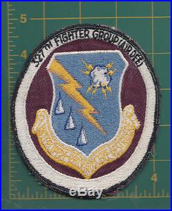 Authentic Air Force USAF 327th Fighter Group Air Defense, Truax Field, F-102