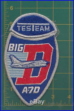 Authentic Air Force USAF A-7D Test Team