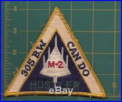 Authentic Air Force USAF B-58 MACH 2 305th Bomb Wing (M) Bunker Hill AFB