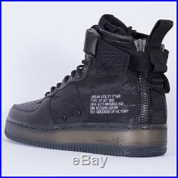 Authentic Nike Air Force 1 SF AF1 Mid Urban Utility Black Tiger Camo US size 10