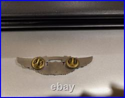 Authentic US Ghost Squadron Pin Commemorative Air Force Wings, Vintage 80s