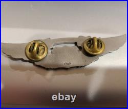 Authentic US Ghost Squadron Pin Commemorative Air Force Wings, Vintage 80s