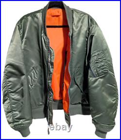 Authentic U. S. Air Force MA-1 Flyer'sman Intermediate Flight Jacket (X-Large) Authentic U. S. Air Force MA-1 Flyer'sman Intermediate Flight Jacket (X-Large)