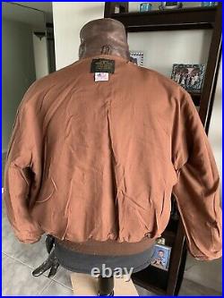 Avirex USAF A-2 Horsehide Leather Flight Jacket Ww2 44 Large Excellent Cond