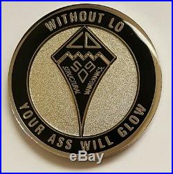 B2 Stealth Bomber Whiteman AFB Missouri USAF FEAR WHAT YOU CANNOT SEE Epoxy Coin