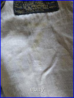 BLUE ANCHOR 1950's Korean War L-2B USAF NYLON Air Force FLIGHT JACKET GREEN M