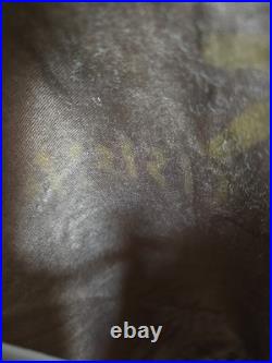 BLUE ANCHOR 1950's Korean War L-2B USAF NYLON Air Force FLIGHT JACKET GREEN M