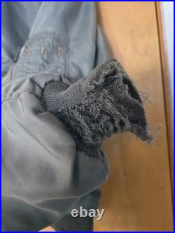 BLUE ANCHOR 1950's Korean War L-2B USAF NYLON Air Force FLIGHT JACKET GREEN M