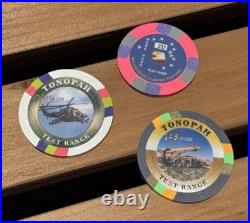 BUNDLE NELLIS AFB TONOPAH TEST RANGE CHALLENGE COIN + Millennium Limited Edition BUNDLE NELLIS AFB TONOPAH TEST RANGE CHALLENGE COIN + Millennium Limited Edition