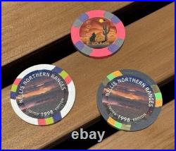 BUNDLE NELLIS AFB TONOPAH TEST RANGE CHALLENGE COIN + Millennium Limited Edition