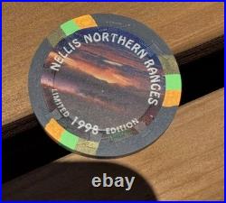 BUNDLE NELLIS AFB TONOPAH TEST RANGE CHALLENGE COIN + Millennium Limited Edition