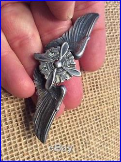 Beautiful, World War 2 United States Army Air Force Flight Engineer Wing Badge