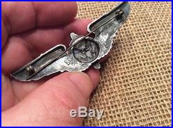 Beautiful, World War 2 United States Army Air Force Flight Engineer Wing Badge