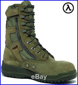 Belleville 610z St Hot Weather Usaf Side Zip Steel Toe Tactical Boots All Sizes