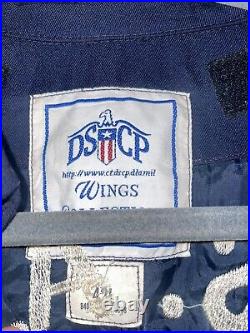 Blue USAF Jacket With 13th Bombardment Squadron Embroidery Yokota AB (G)