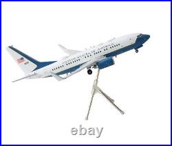 Boeing C-40B Commercial Aircraft United States Of America Air Force White And