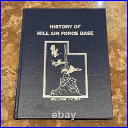 Book History of Hill Air Force Base Airplanes Military Utah WW2 Vintage Books