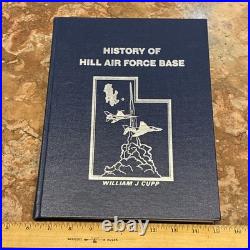 Book History of Hill Air Force Base Airplanes Military Utah WW2 Vintage Books