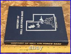 Book History of Hill Air Force Base Airplanes Military Utah WW2 Vintage Books