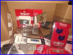 Box Lot of Military Items Ribbons Patches Medals Pins USAF Air Force Navy