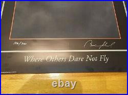 Brian Shul Where Others Dare Not Fly Print 126/700 COA