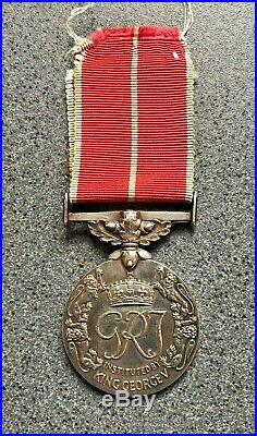 British Empire Medal Meritorious Service Royal Air Force RAF John Page