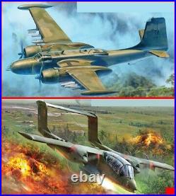 Bundle Lot Of USAF Vietnam War Aircraft B-26K & OV-10 1/48 ICM 48279 48300