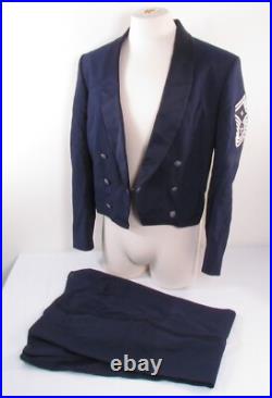 CMSgt USAF Air Force Enlisted Mess Dress Uniform Jacket & Slacks withRank & Chain CMSgt USAF Air Force Enlisted Mess Dress Uniform Jacket & Slacks withRank & Chain