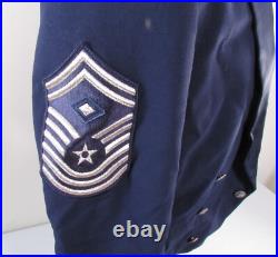 CMSgt USAF Air Force Enlisted Mess Dress Uniform Jacket & Slacks withRank & Chain CMSgt USAF Air Force Enlisted Mess Dress Uniform Jacket & Slacks withRank & Chain
