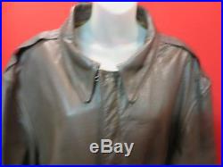 COOPER A-2 Goatskin Leather United States Air Force Bomber Jacket 48R Flight