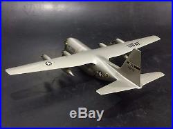 C-130 Hercules Airplane Model Metal Verkuyl USAF MATS Lockheed e17