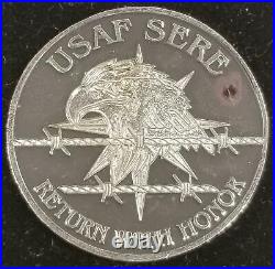 Certified ECAC Infidel Evasion Conduct After Capture USAF SERE Challenge Coin