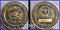 Challenge Coin USAF TACP Tactical Air Control Party Death on Call Air Force RARE