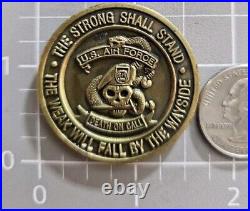 Challenge Coin USAF TACP Tactical Air Control Party Death on Call Air Force RARE