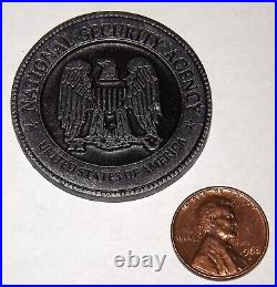 Challenge Coin USA NSA USAF 694th Intelligence Group Ft George G. Mead Challenge Coin USA NSA USAF 694th Intelligence Group Ft George G. Mead