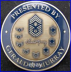 Chief Master Sergeant of the Air Force CMSAF Gerald R Murray USAF Challenge Coin Chief Master Sergeant of the Air Force CMSAF Gerald R Murray USAF Challenge Coin