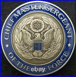 Chief Master Sergeant of the Air Force CMSAF Gerald R Murray USAF Challenge Coin Chief Master Sergeant of the Air Force CMSAF Gerald R Murray USAF Challenge Coin