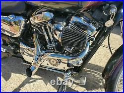 Chrome Screaming Eagle Style Air Cleaner, For 1991-2015 Sportster 883 1200 XL