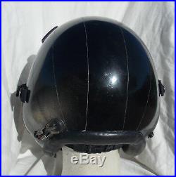 Cold War USAF USN Jet Fighter Pilot's Flight Helmet Type HGU-33/P With Tape